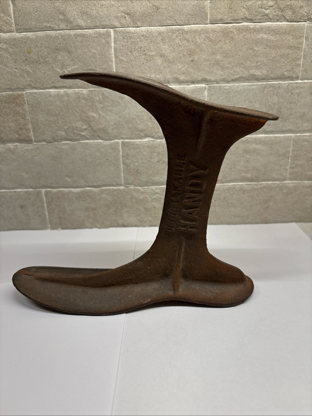 Vintage Cast Iron Cobbler/Shoemakers Anvil for Repair, Resole, or Shape Footwear